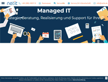 Tablet Screenshot of netik.de